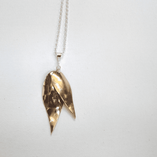 Leave Double Necklace