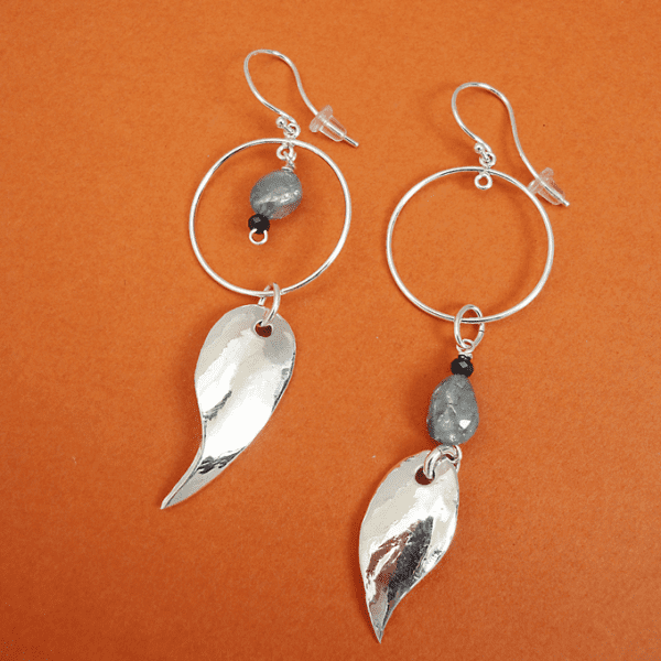 Leave Collection Earrings_ zircon