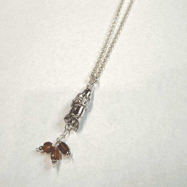 The Message Tassel Necklace: November Birthstone - Image 2