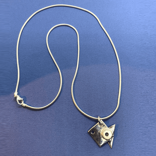 Fish Origami Necklace - Image 2