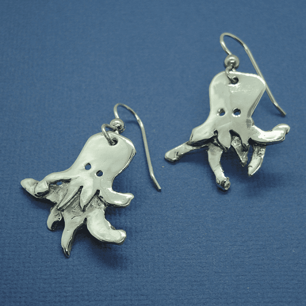 Octopus Origami Earrings