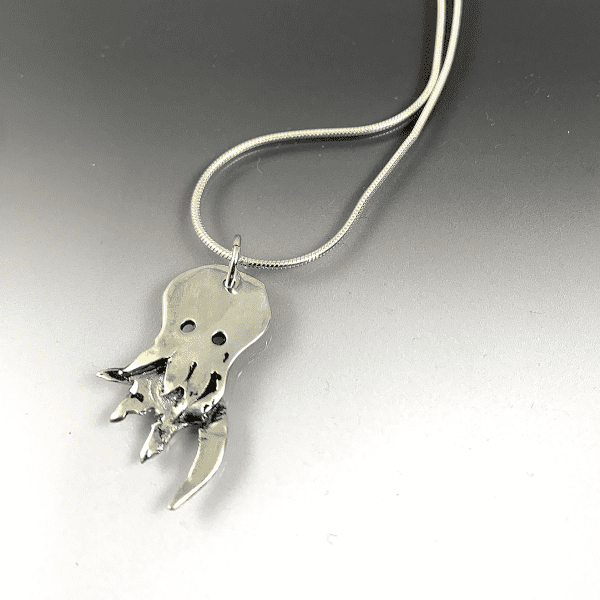 octopus origami necklace