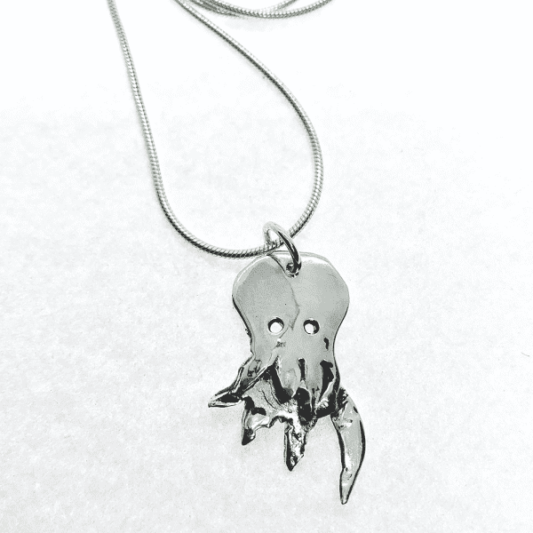 Octopus Origami Inspired Necklace Small - Image 2