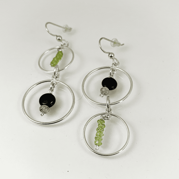 Double Circles Earrings