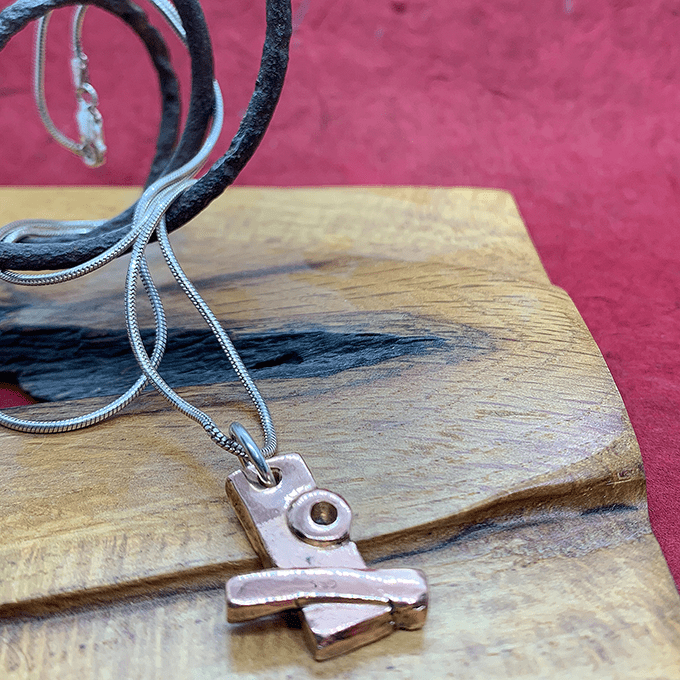Industrial Revolution Necklace, Copper | Studio Polo Arts