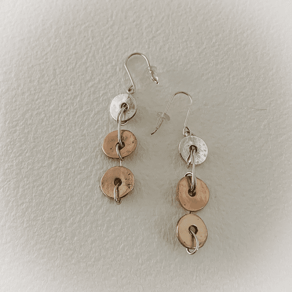 3 Disks Earrings