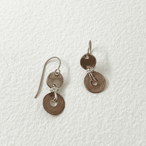 Disk Duo Earrings