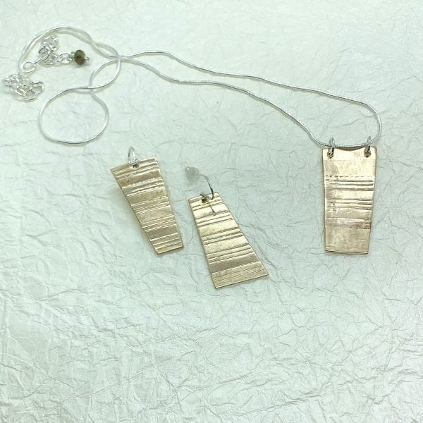 Rectangular Jewelry Set