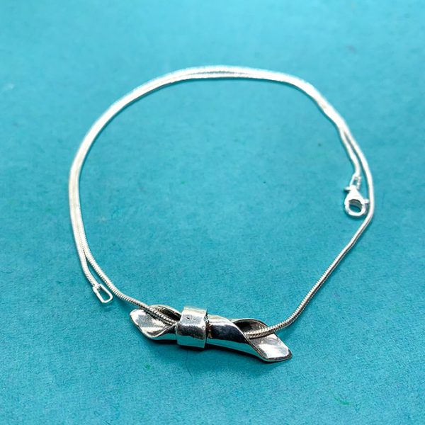 The Message Necklace Silver Small